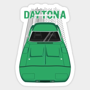 Dodge Charger Daytona 1969 - green Sticker